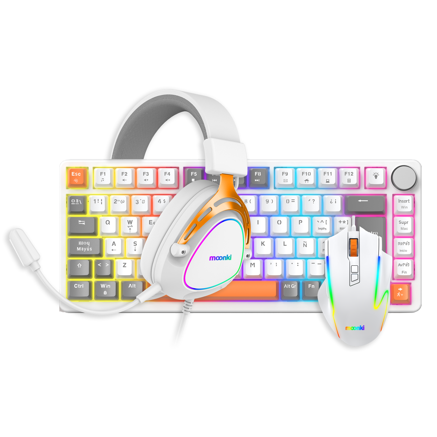 MOONKI MKH-C3001 COMBO GAMER 3EN 1